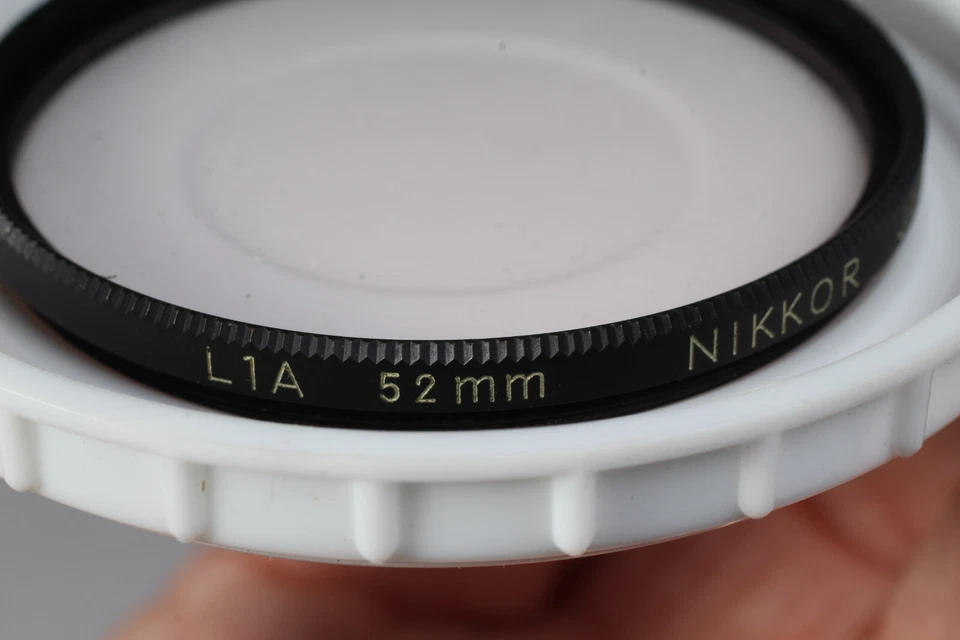 NEW OLD STOCK NIKKOR 52mm L1A SKYLIGHT FILTER W NIPPON KOGAKU CASE NIKON - Image 2 of 3