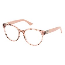 GUESS GU2909 Pink 074 Women Round Plastic Optical Eyeglasses Frame 53-17-140 RX