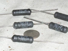 5 RCL T5-74 WIREWOUND 1.7 OHM 5W 5 W WATT 1% PRECISION WIRE WOUND POWER RESISTOR