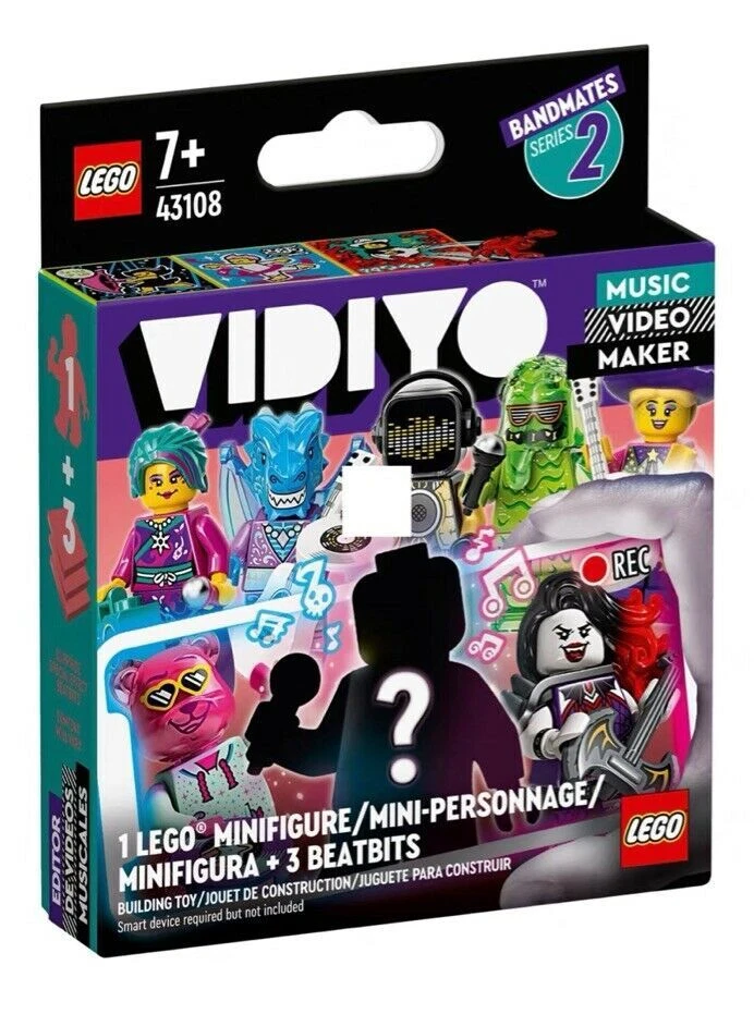 LEGO 43108 Vidiyo Bandmates Series 2 Minifigures - Box Of 24 Packs - Retired Set - Image 3 of 3
