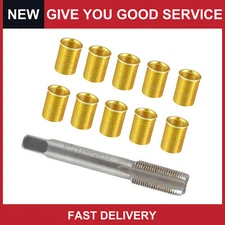 Universal Spark Plug Thread Repair Tools with Inner Inserts and Tap Pack of 1
