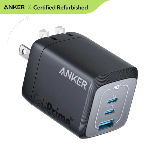 Anker Prime 67W USB C Charger 3Port GaN Wall Charger Fast PPS Charging for Phone - product listing photo
