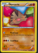 Carte Pokémon Marcacrin 80/162 XY Impulsion Turbo FR Excellent / NEAR MINT 