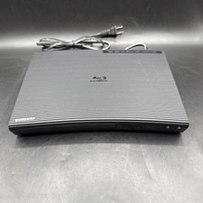 Samsung BD-JM57 Curved 3D Blu-Ray Disc DVD Player w/ Wi-Fi Streaming-No Remote