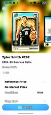 2024-25 Panini Donruss Optic - Rated Rookie Tyler Smith #292 Gold Prizm /10 (RC)