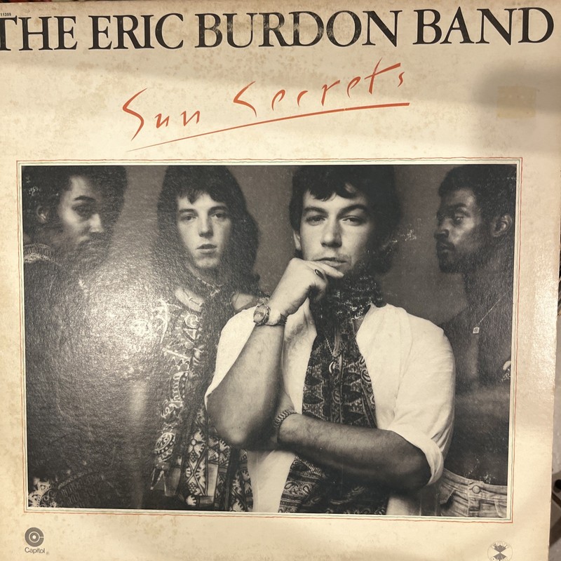 The Eric Burdon Band - Sun Secrets Vinyl Record 1st Press LP VG++