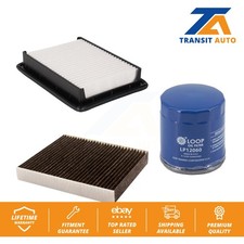 Air Cabin Engine Oil Filters (3 Total) Kit For 2016-2022 Chevrolet Spark