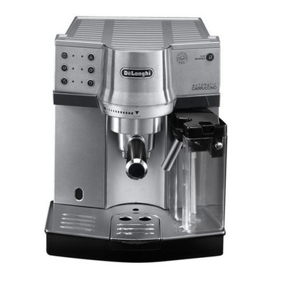 De'Longhi Premium 1 Liter 15 Bar Pumpe Espressomaschine silber