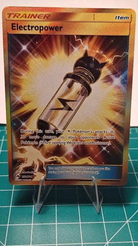 Electropower (Secret) 232/214 Sm-Lost Thunder Holo