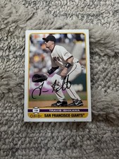 Travis Ishikawa Signed 2009 Upper Deck O- Pee- Chee Signed Card #108