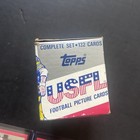 1985 Topps USFL Football Complete Factory Set (132) Kelly Young White Walker — photo 8