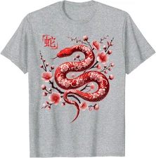 Lunar New Year Happy Chinese Of The Snake 2025 Cool Unisex T-Shirt