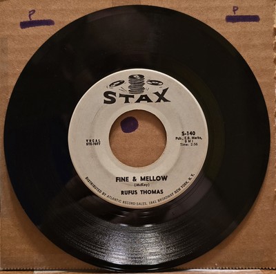 Rufus Thomas - Walking the Dog/Fine And Mellow - Stax S-140 VG 