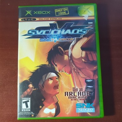 SNK vs. Capcom: SVC Chaos Microsoft Xbox, 2004 No Manual