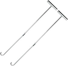 5th Wheel Pin Puller 32" Solid Steel with Chrome Plating Heavy Duty - 2pack