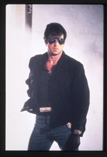 Sylvester Stallone Cobra Original 35mm Transparency fighting stance Photo Shoot