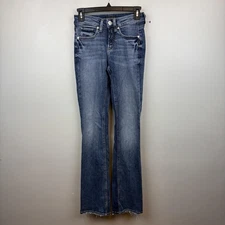 Silver Jeans Co. Jeans Womens 24x33 Blue Suki Slim Boot Stretch Bootcut Denim