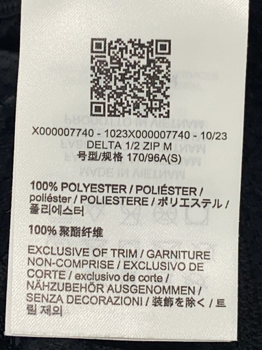 ARC'TERYX ARC TERYX DELTA 1 2 ZIP MEZZA ZIP TOP S poliestere BLK X000007740