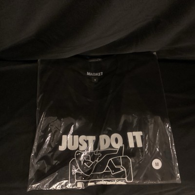SEALED! Market  JUST DO IT LATER  SIZE MEDIUM BLACK T-Shirt!