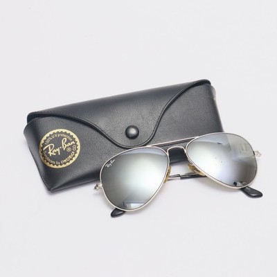 Ray-Ban Sunglasses Aviator Luxottica Light Mirror w/ Case - USA Seller