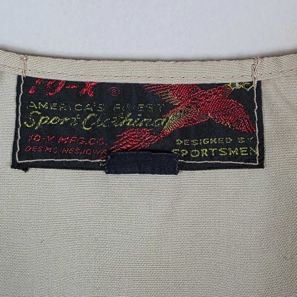 America's West Sport Clothing Vest Sz M Shooting Hunting Pockets Padded Shoulder - Image 4 of 4