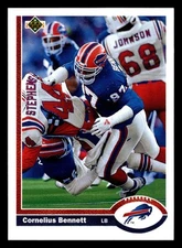 Cornelius Bennett 1991 Upper Deck #41 Buffalo Bills FOOTBALL *081