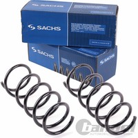 2X Sachs Fahrwerksfedern Hinten Passend FüR Mercedes C-KLASSE W203 E-KLASSE W210