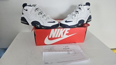 Nike Air Max Sensation White/Navy Blue Chris Webber RARE 315863-101 Sz 13