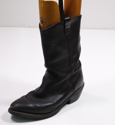 Mason Western Vintage Black Leather Oil Resistant Sole  display picture 3