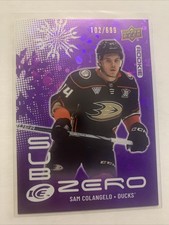 sam colangelo  rookie 2024/25 ice hockey Sub Zero 102/699 SZ-SC