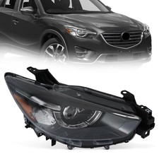 LED Headlight Assembly Fit for 2013-2016 Mazda CX-5, w/AFS, w/Bulbs