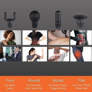 Innoteck Mini Massage Gun, Black