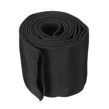 3.5" ID 6.5FT Nylon Schutzschlauch, Kabelabdeckung Schutzh&uuml;lle, Schwarz