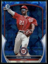 2023 Bowman Chrome Sapphire Edition #BCP-214 Elijah Green Prospects