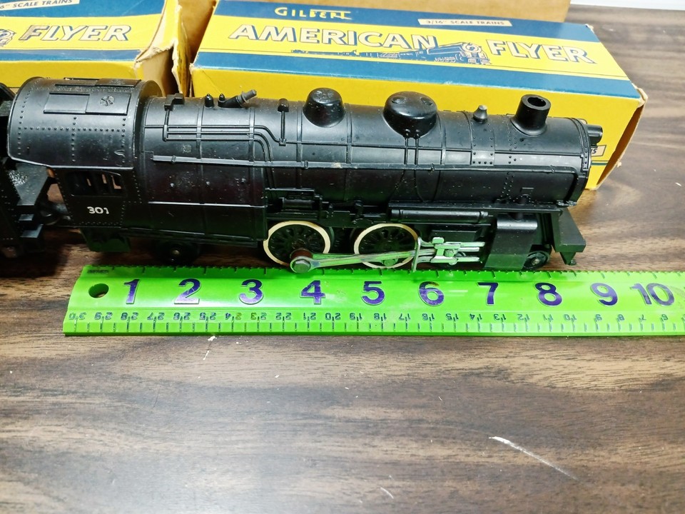 Vtg American Flyer Train Set #5301-T = 3/16