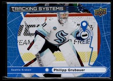 2025-26 Upper Deck Series 1 Hockey Tracking Systems #TS-12 Philipp Grubauer