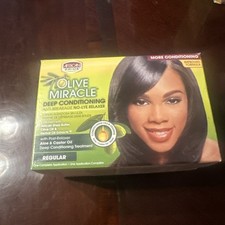 AP Olive Miracle Reg. Deep Conditioning Anti-Breakage No-Lye Relaxer EXP 12-26