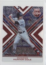 2016 Panini Elite Extra Edition Status Red Die-Cut 52/99 Hunter Cole #141 0b0
