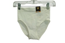 NWD Wacoal Full Brief Panty Sz S White Seamless High Rise Full Coverage Stretch