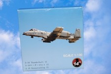 1/100 A-10 Attack Aircraft Thunderbolt II Fighter Alloy Plane Model Scene Gift