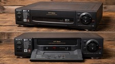 Sony SLV 980HF Hi Fi Stereo VHS VCR 4 Head Tested Working No Remote