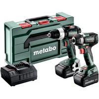 Metabo BSLBL+SSWLT300BL 685203000 Akku-Bohrschrauber, Akku-Schlagschrauber 18 V