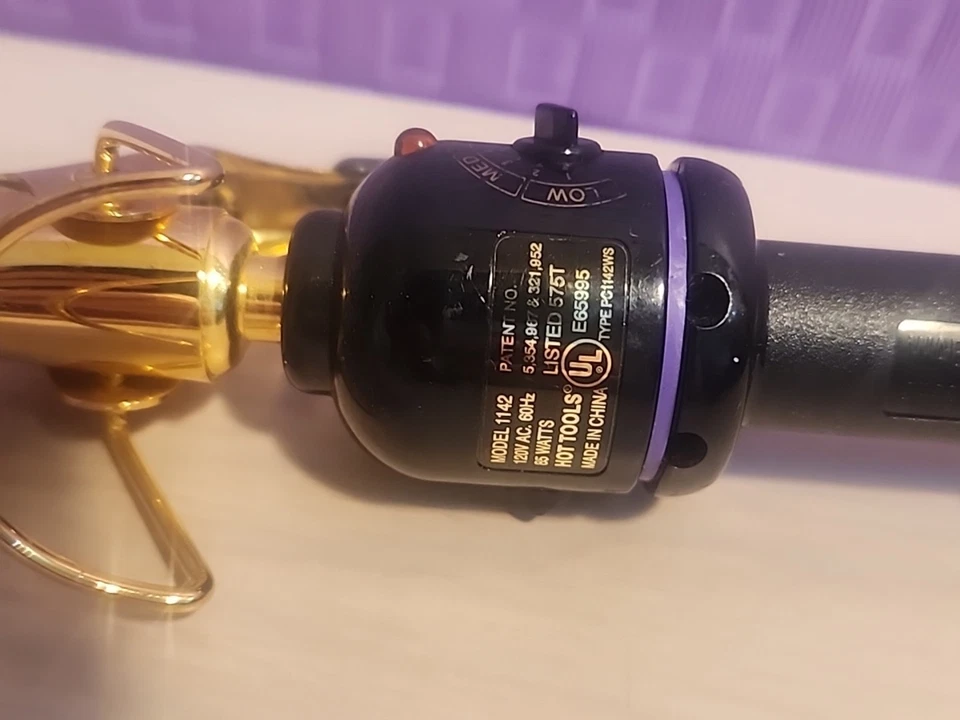 Hot Tools  Curling Iron - Gold Tested/Works! - Image 4 of 4