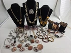 Vintage Lot Animal Print Costume Jewelry Including Signed Wild Byrde