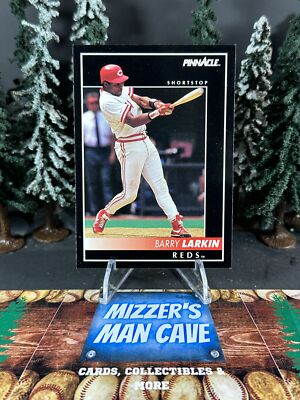 1992 Score Pinnacle Baseball Barry Larkin Reds Base Card 5