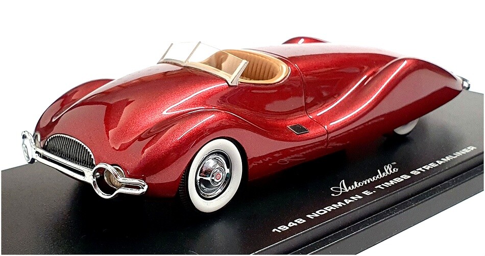 Miniature Neo Scale Models 1/43 – Norman Timbs Special 1948 – Rouge Métallisé – NEO 46475