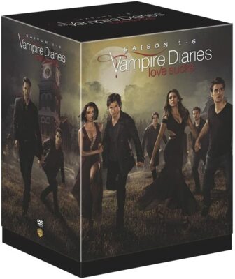 DVD BOX SERIE VAMPIRE ROMANCE: VAMPIRE DIARIES - INTEGRALE STAFFELN 1 BIS 6