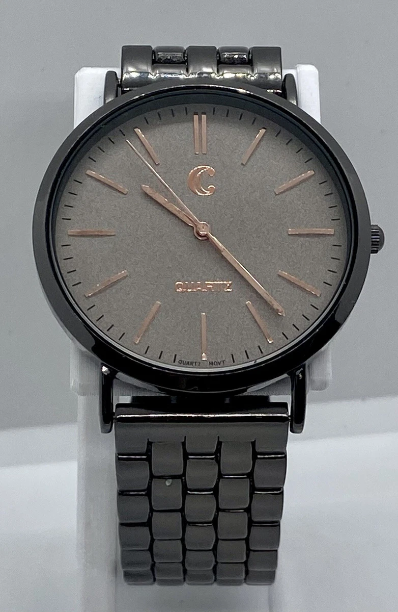 Gunmetal grey watch sale