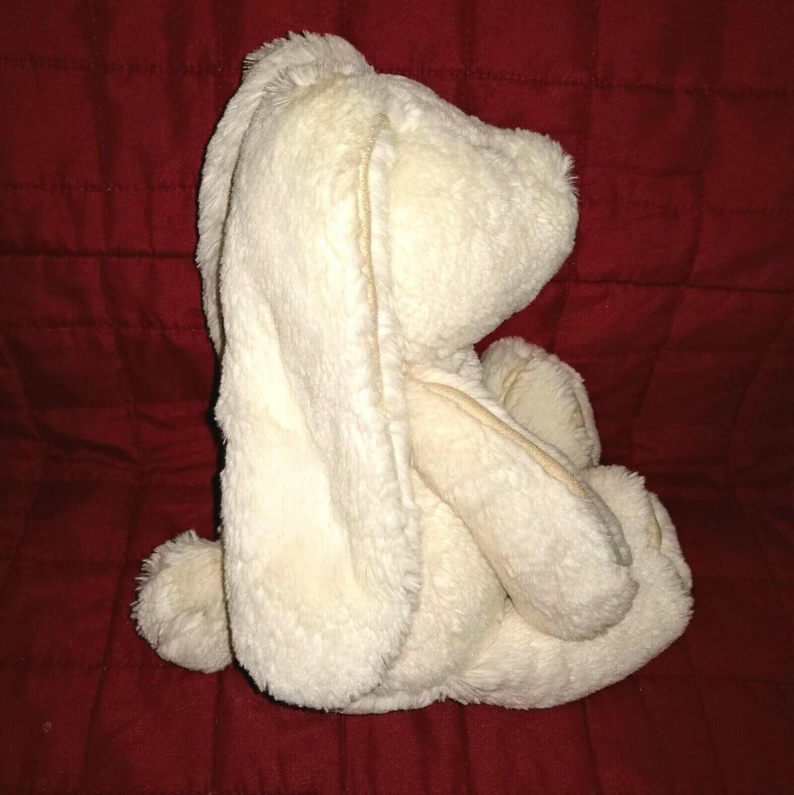 Jellycat PIPER Bunny Rabbit Cream Soft Medium 13in Plush Tan Piping ...