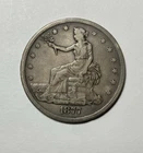 1877-S Trade Dollar Nice Original Fine+